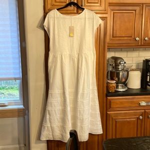Boden cotton eyelet dress